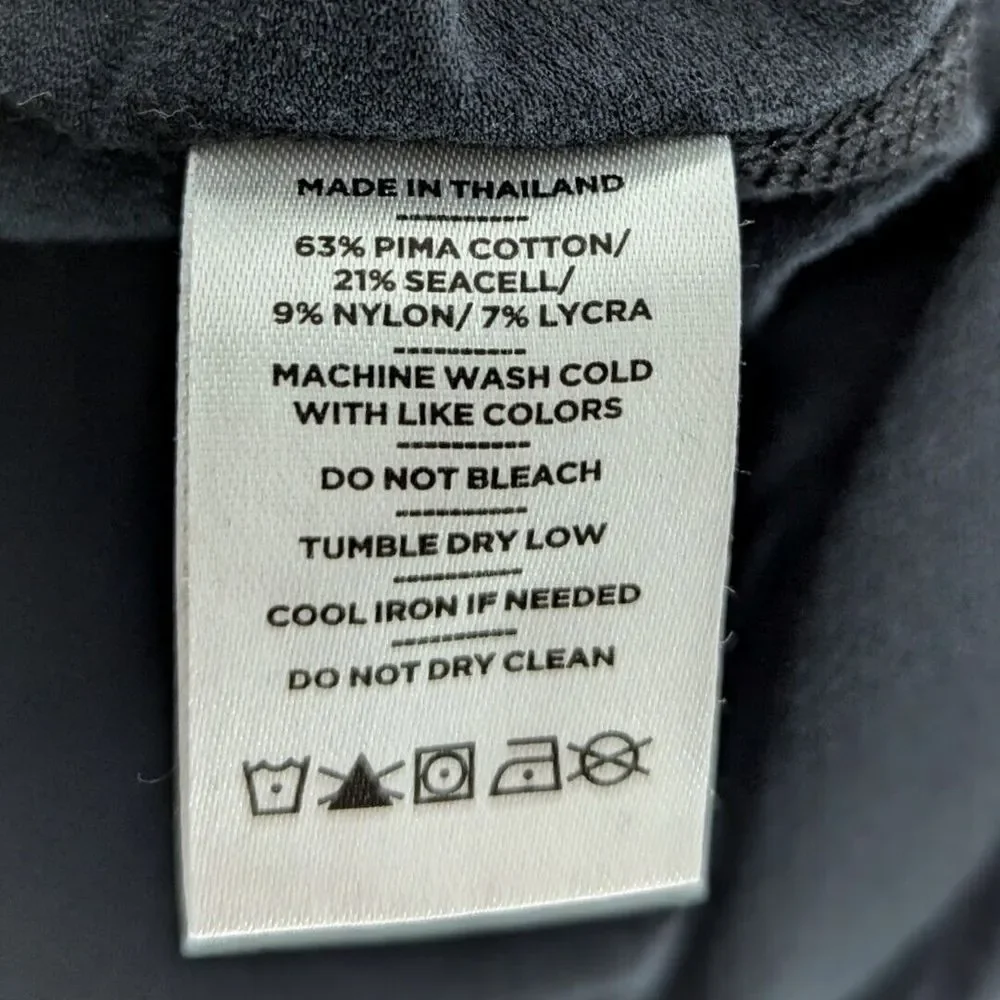 Rhone‎ Gotham SeaCell Tee L Black Cotton Active
